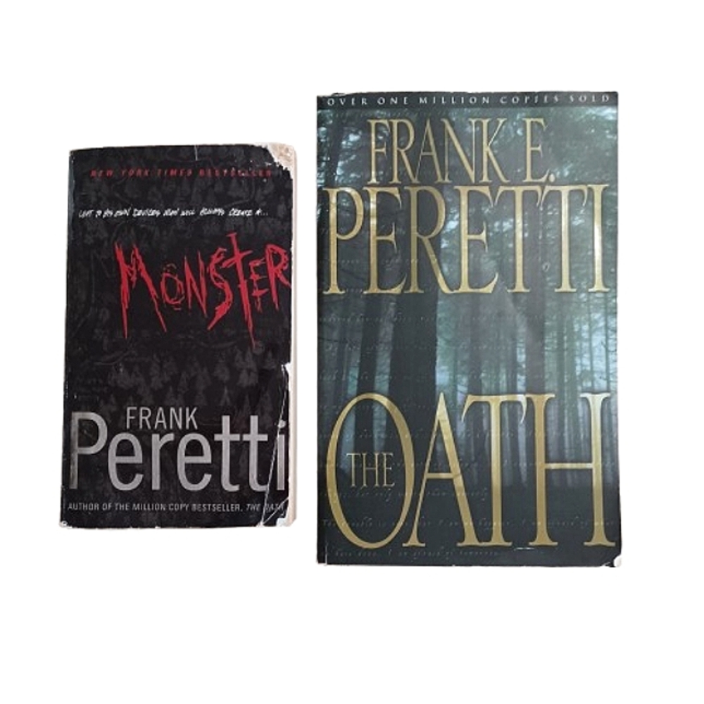 Frank E. Peretti Book Set - Monster and The Oath